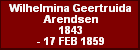 Wilhelmina Geertruida Arendsen