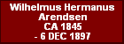 Wilhelmus Hermanus Arendsen