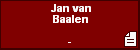 Jan van Baalen
