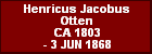 Henricus Jacobus Otten