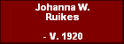 Johanna W. Ruikes