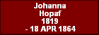 Johanna Hopaf