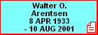 Walter O. Arentsen