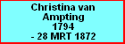 Christina van Ampting