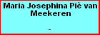 Maria Josephina Piè van Meekeren