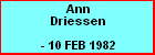 Ann Driessen