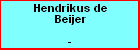 Hendrikus de Beijer