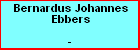 Bernardus Johannes Ebbers