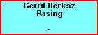Gerrit Derksz Rasing