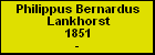 Philippus Bernardus Lankhorst