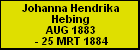 Johanna Hendrika Hebing