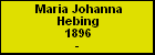 Maria Johanna Hebing