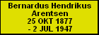 Bernardus Hendrikus Arentsen