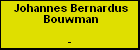 Johannes Bernardus Bouwman