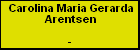 Carolina Maria Gerarda Arentsen