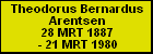 Theodorus Bernardus Arentsen