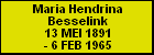 Maria Hendrina Besselink