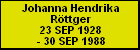 Johanna Hendrika Röttger