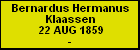 Bernardus Hermanus Klaassen