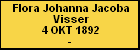 Flora Johanna Jacoba Visser