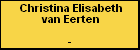 Christina Elisabeth van Eerten