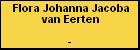 Flora Johanna Jacoba van Eerten