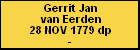 Gerrit Jan van Eerden