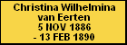 Christina Wilhelmina van Eerten