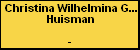 Christina Wilhelmina Grietje Hendrica Huisman