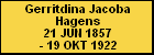 Gerritdina Jacoba Hagens