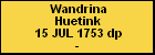 Wandrina Huetink