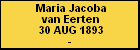 Maria Jacoba van Eerten
