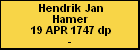 Hendrik Jan Hamer