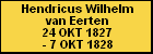 Hendricus Wilhelm van Eerten