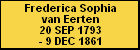 Frederica Sophia van Eerten