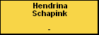 Hendrina Schapink