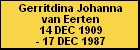 Gerritdina Johanna van Eerten