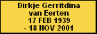 Dirkje Gerritdina van Eerten