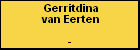 Gerritdina van Eerten