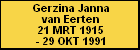 Gerzina Janna van Eerten