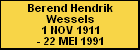 Berend Hendrik Wessels