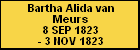 Bartha Alida van Meurs