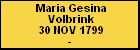 Maria Gesina Volbrink