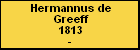 Hermannus de Greeff