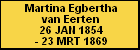 Martina Egbertha van Eerten