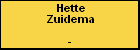 Hette Zuidema