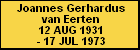 Joannes Gerhardus van Eerten