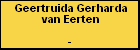 Geertruida Gerharda van Eerten