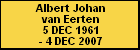 Albert Johan van Eerten