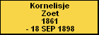 Kornelisje Zoet